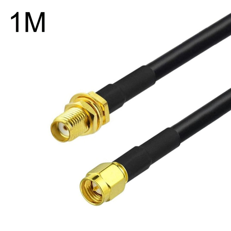 SMA Male To SMA Female RG58 Coaxial Adapter Cable, Cable Length:1m by buy2fix