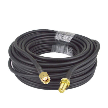 SMA Male To RP-SMA Female RG58 Coaxial Adapter Cable, Cable Length:1m by buy2fix