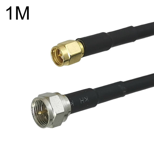 SMA Male To F TV Male RG58 Coaxial Adapter Cable, Cable Length:1m by buy2fix