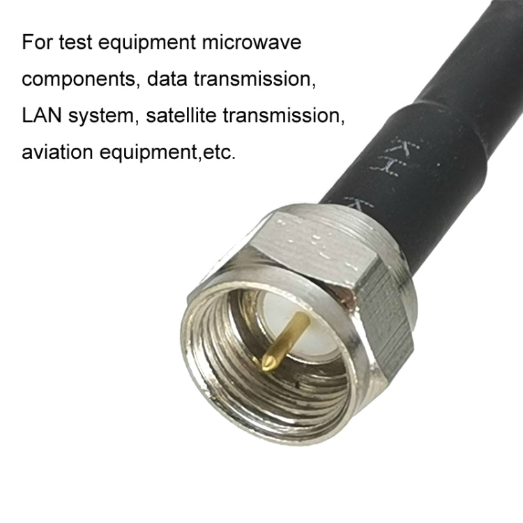 SMA Male To F TV Male RG58 Coaxial Adapter Cable, Cable Length:1.5m by buy2fix