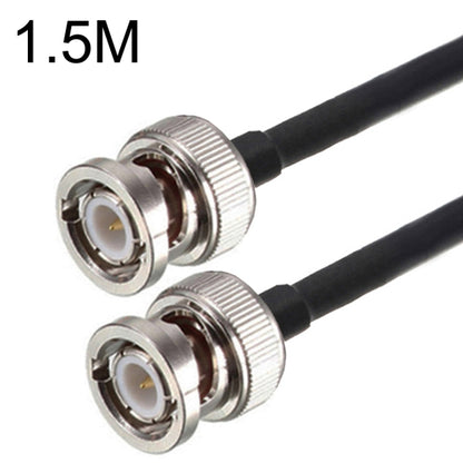 BNC Male To BNC Male RG58 Coaxial Adapter Cable, Cable Length:1.5m by buy2fix