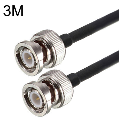 BNC Male To BNC Male RG58 Coaxial Adapter Cable, Cable Length:3m by buy2fix