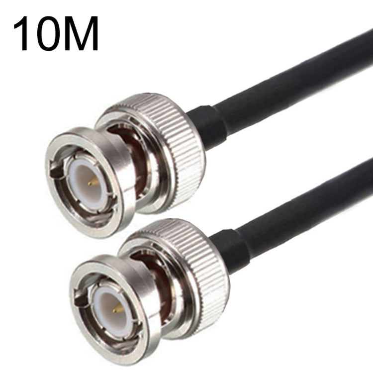 BNC Male To BNC Male RG58 Coaxial Adapter Cable, Cable Length:10m by buy2fix