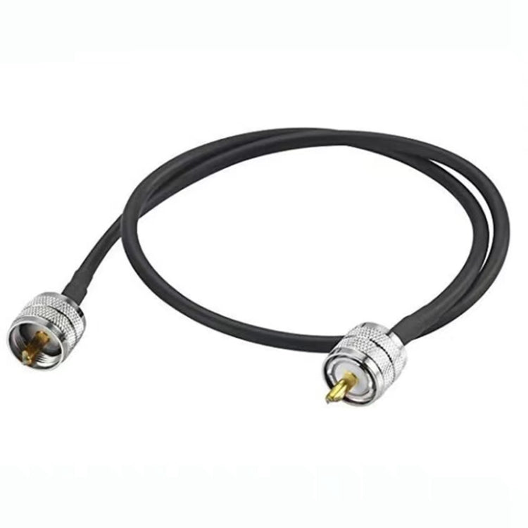 UHF Male To UHF Male RG58 Coaxial Adapter Cable, Cable Length:1.5m by buy2fix