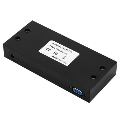 VGA Switcher with Four Inputs and One Output Computer VGA Video Converter by buy2fix