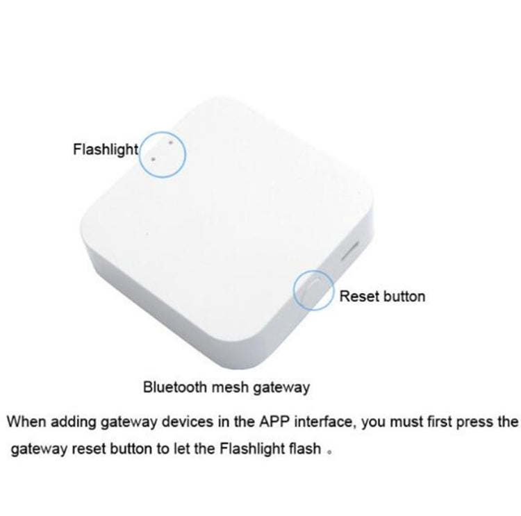Bluetooth Multifunction Gateway Smart Home Door and Window Sensor Socket Control Center(White) - Smart Switch by buy2fix | Online Shopping UK | buy2fix