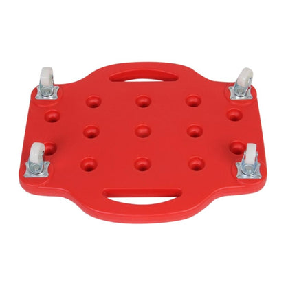 Blow Molding Red One Children Square Four-wheel Scooter Balance Training Equipment - Accessories & Parts by buy2fix | Online Shopping UK | buy2fix