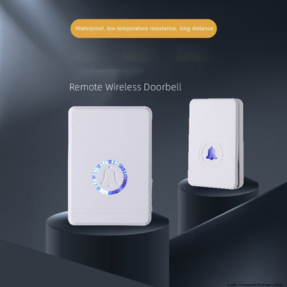 Villa Home Remote Doorbell 48 Classic Music Smart Wireless Doorbell, US Plug - Wireless Doorbell by buy2fix | Online Shopping UK | buy2fix
