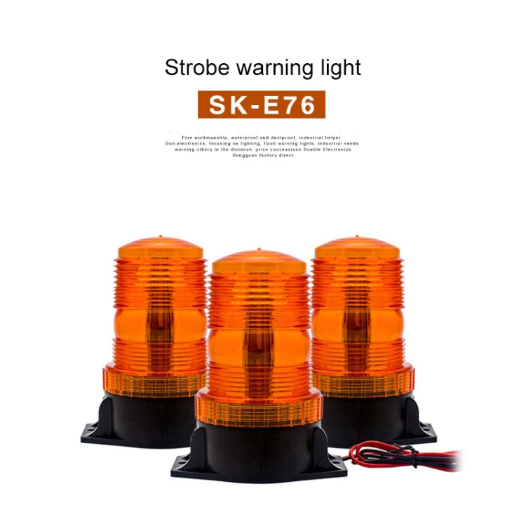 10-110V Forklift Warning Lights Strobe School Lights Traffic Construction LED Roof Engineering Vehicles Flash Lights by buy2fix