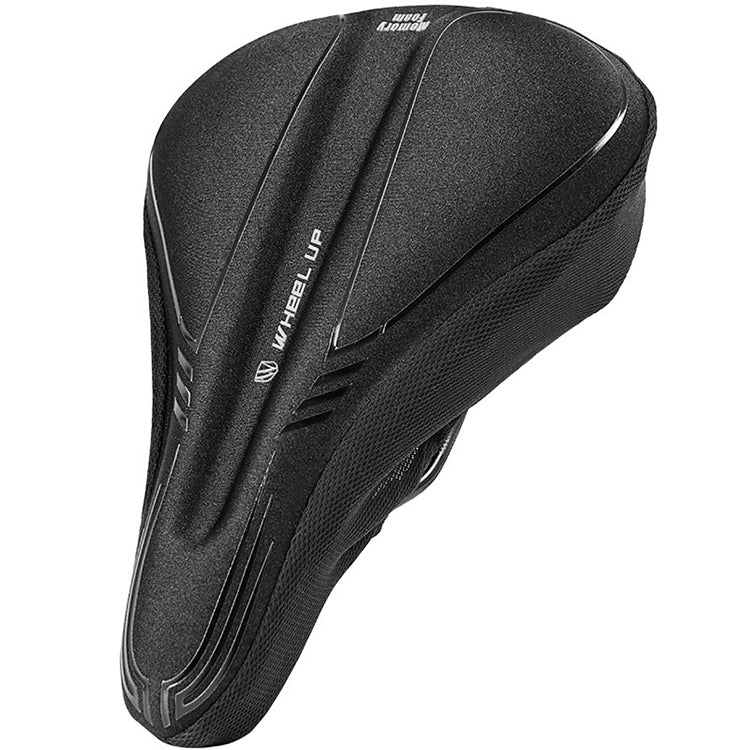 WHEEL UP Mountain Bike Cushion Cover Thicken and Comfortable Soft Bike Widen Sponge Cushion Cover for Four Seasons(L) - Bicycle Saddle by buy2fix | Online Shopping UK | buy2fix