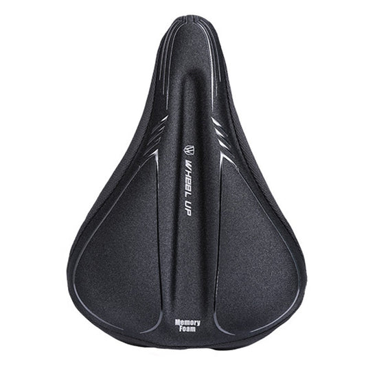WHEEL UP Mountain Bike Cushion Cover Thicken and Comfortable Soft Bike Widen Sponge Cushion Cover for Four Seasons(L) - Bicycle Saddle by buy2fix | Online Shopping UK | buy2fix