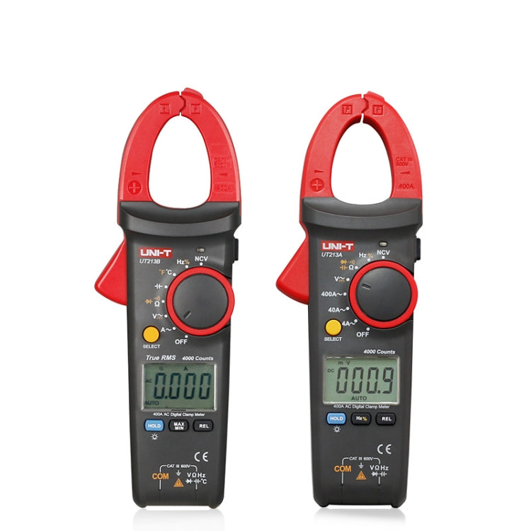 UNI-T UT213C Digital Clamp Meter AC DC Voltage Detector - Digital Multimeter by UNI-T | Online Shopping UK | buy2fix
