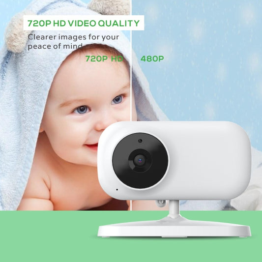 SM70 7-inch 720 x 1080P Wireless Baby Monitor Camera Temperature Monitor 2 Way Audio UK Plug - Baby Monitor by buy2fix | Online Shopping UK | buy2fix