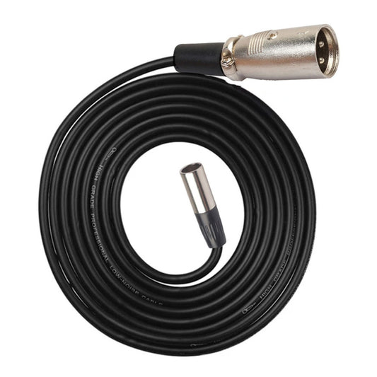 Xlrmini Caron Male To Mini Male Balancing Cable For 48V Sound Card Microphone Audio Cable, Length:0.5m - Microphone Audio Cable & Connector by buy2fix | Online Shopping UK | buy2fix