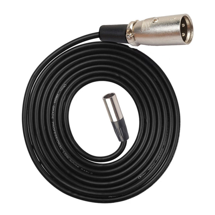 Xlrmini Caron Male To Mini Male Balancing Cable For 48V Sound Card Microphone Audio Cable, Length:1m - Microphone Audio Cable & Connector by buy2fix | Online Shopping UK | buy2fix