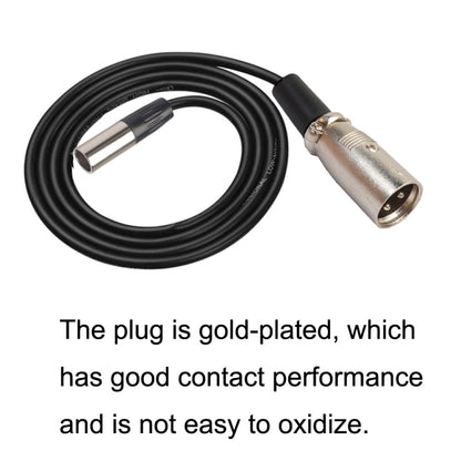 Xlrmini Caron Male To Mini Male Balancing Cable For 48V Sound Card Microphone Audio Cable, Length:1m - Microphone Audio Cable & Connector by buy2fix | Online Shopping UK | buy2fix