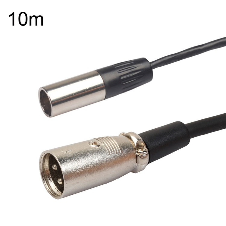 Xlrmini Caron Male To Mini Male Balancing Cable For 48V Sound Card Microphone Audio Cable, Length:10m - Microphone Audio Cable & Connector by buy2fix | Online Shopping UK | buy2fix
