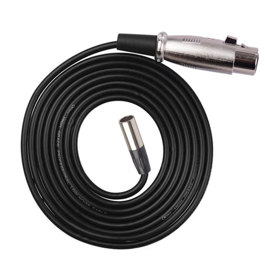 Xlrmini Caron Female To Mini Male Balancing Cable For 48V Sound Card Microphone Audio Cable, Length:3m - Microphone Audio Cable & Connector by buy2fix | Online Shopping UK | buy2fix