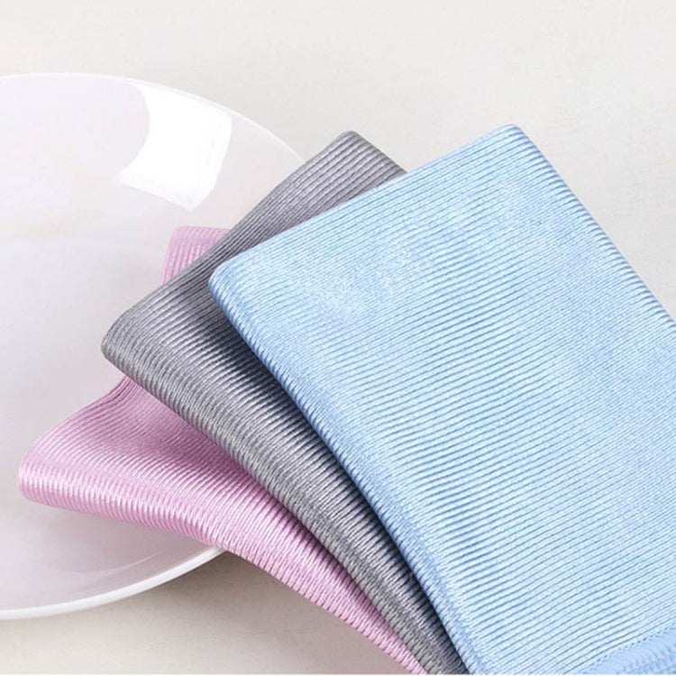 Microfiber Wipe Glass Non-Marking Cleaning Cloth, Size:30x30cm, Colour:Blue - Sponges, Cloths & Brushes by buy2fix | Online Shopping UK | buy2fix