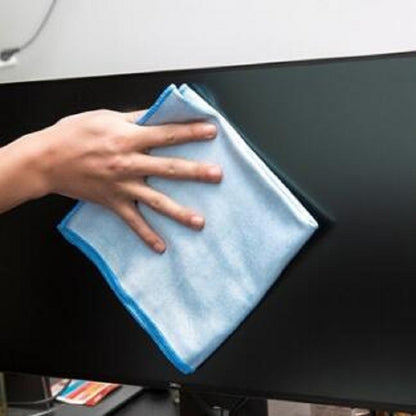 Microfiber Wipe Glass Non-Marking Cleaning Cloth, Size:30x30cm, Colour:Blue - Sponges, Cloths & Brushes by buy2fix | Online Shopping UK | buy2fix