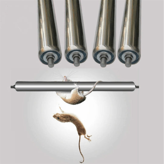 Continuous and Fully Automatic Mousetrap for Household Mousetrap, Size:34.3cm(White)