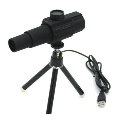 Smart Digital Telescope USB Microscope Video Camera Playback Function Live Streaming(Black) by buy2fix