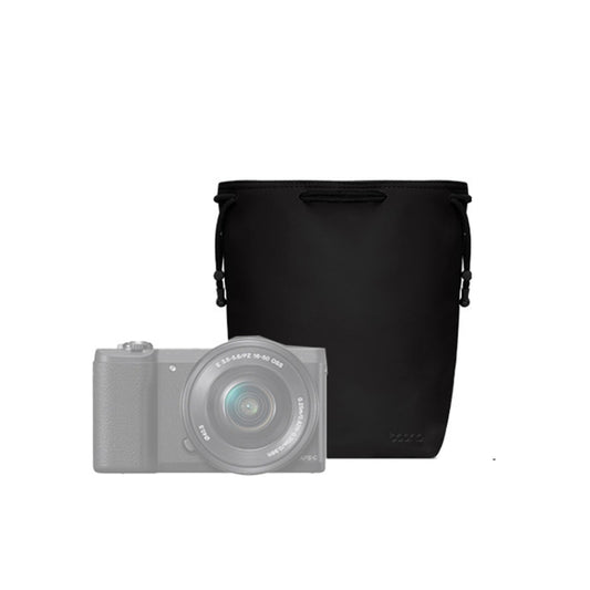 Baona Camera Bag Lens Drawstring Pouch, Size: Small(Black) - Soft Bag by Baona | Online Shopping UK | buy2fix