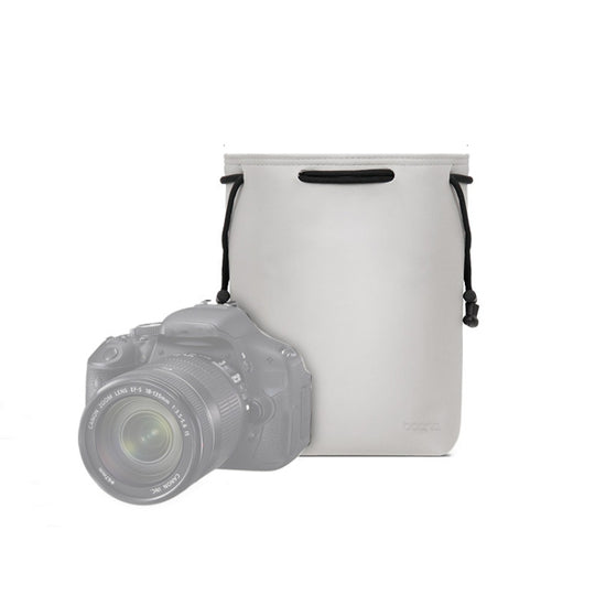 Baona Camera Bag Lens Drawstring Pouch, Size: Medium(Gray)