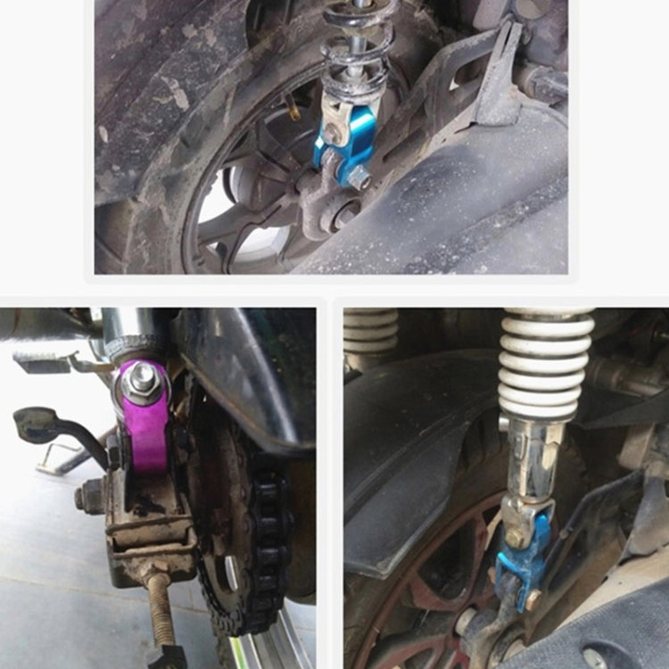 2 Pairs Shock Absorber Extender Height Extension for Motorcycle, Size: Small(Yellow) - Replacement Parts by buy2fix | Online Shopping UK | buy2fix