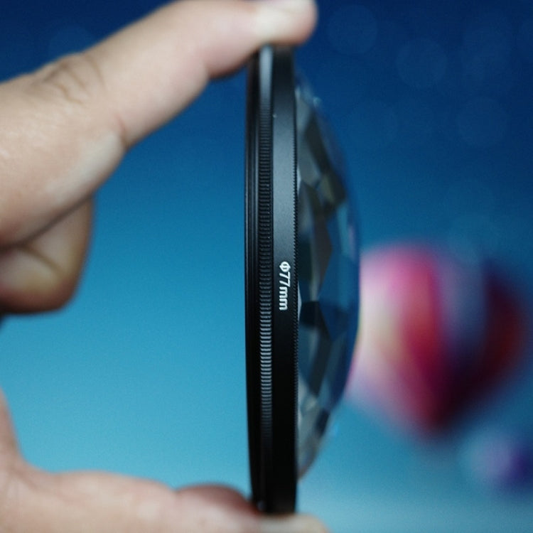 49mm Kaleidoscope Prism Foreground Blur Camera Glass Filter Lens by buy2fix