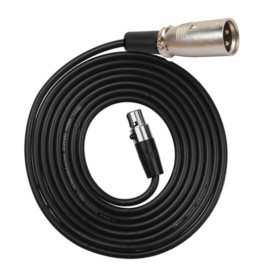 Xlrmini Caron Male To Mini Female Balancing Cable For 48V Sound Card Microphone Audio Cable, Length:2m - Microphone Audio Cable & Connector by buy2fix | Online Shopping UK | buy2fix