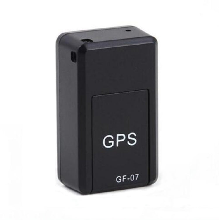 GF07 Mini GPS Tracking Strong Magnetic Locator Voice-controlled Recording Anti-lost Device Only Supports 2G Network(Black) by buy2fix