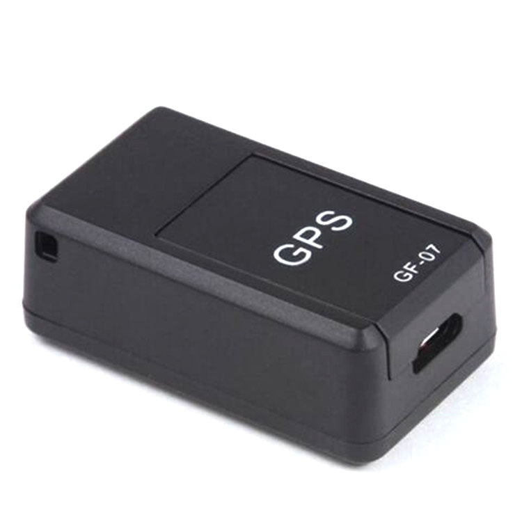 GF07 Mini GPS Tracking Strong Magnetic Locator Voice-controlled Recording Anti-lost Device Only Supports 2G Network(Black) by buy2fix