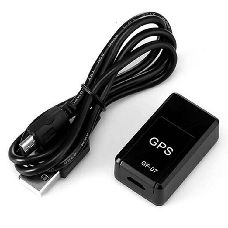 GF07 Mini GPS Tracking Strong Magnetic Locator Voice-controlled Recording Anti-lost Device Only Supports 2G Network(Black) by buy2fix