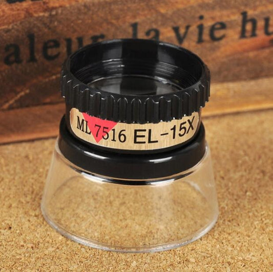 15X Monocular Magnifier Pocket Portable Tube Magnifier Repair Map(Black) - Hand Held Style by buy2fix | Online Shopping UK | buy2fix