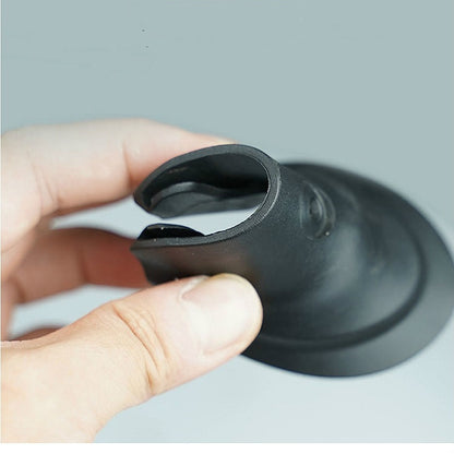 1 Pair For Xiaomi Mijia M365 / M365 Pro Electric Scooter Universal Fishtail Shape Rubber Fender, Size:7.5 x 7cm(Black) - Accessories & Parts by buy2fix | Online Shopping UK | buy2fix