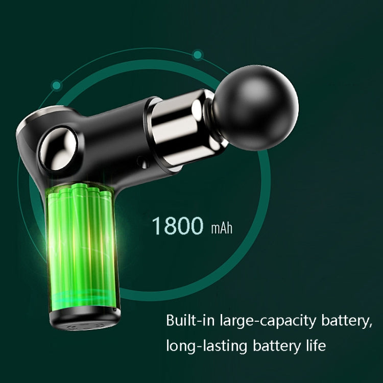 K515 Mini Fascia Gun Fitness Relax Muscle Massage Gun(LCD Version 32 Gears (Green)) - Massage gun & Accessories by buy2fix | Online Shopping UK | buy2fix