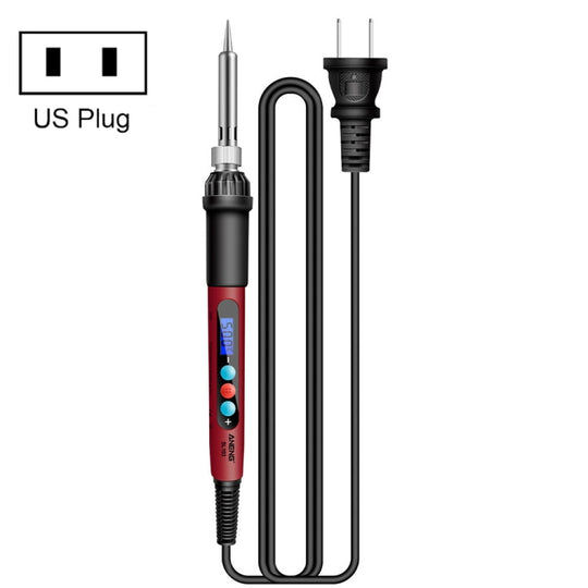 ANENG 60W outil de soudage de fer à souder électrique à température réglable, prise américaine (SL103)