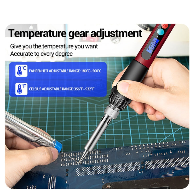 ANENG 60W Adjustable Temperature Electric Soldering Iron Welding Tool, US Plug(SL103) - Electric Soldering Iron by ANENG | Online Shopping UK | buy2fix