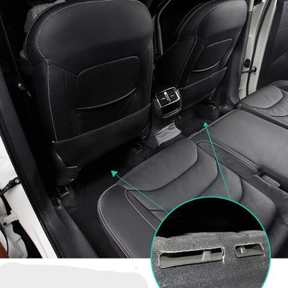 2 PCS Car Air Exhaust Cover Seat Air Outlet Protection Cover for Skoda, Style:Upgraded pair by buy2fix