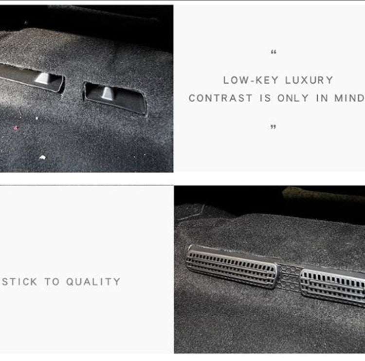 2 PCS Car Air Exhaust Cover Seat Air Outlet Protection Cover for Skoda, Style:Upgraded pair by buy2fix
