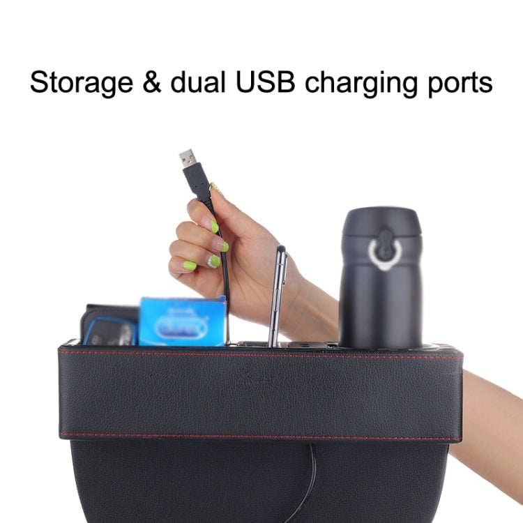 SUSISUN SNH010 Car Seat Gap Storage Box, Style:Positive Drive(Black) - Stowing Tidying by SUSISUN | Online Shopping UK | buy2fix