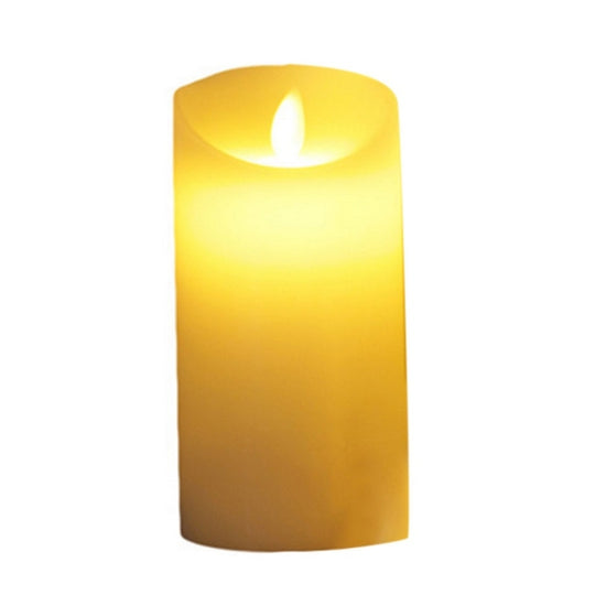 LED Electronic Candle Light Birthday Wedding Home Decoration Props Candle Holder 220V, Size: 7.5 x 12.5CM