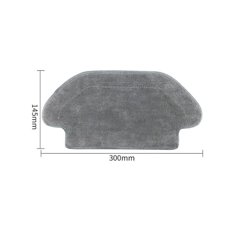 2 PCS Sweep And Mop Machine Accessories For Mijia STYJ02YM(Dry Wet Separation Mop) - For Xiaomi Accessories by buy2fix | Online Shopping UK | buy2fix