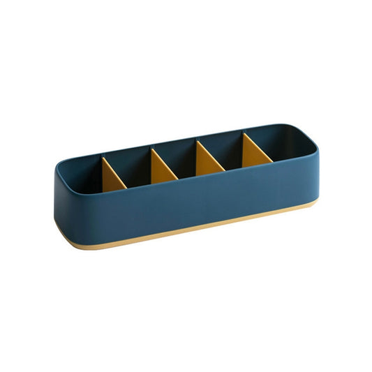 Household Underwear Socks Storage Box Drawer Type Separation and Finishing Box(Dark Blue) - Storage Boxes by buy2fix | Online Shopping UK | buy2fix