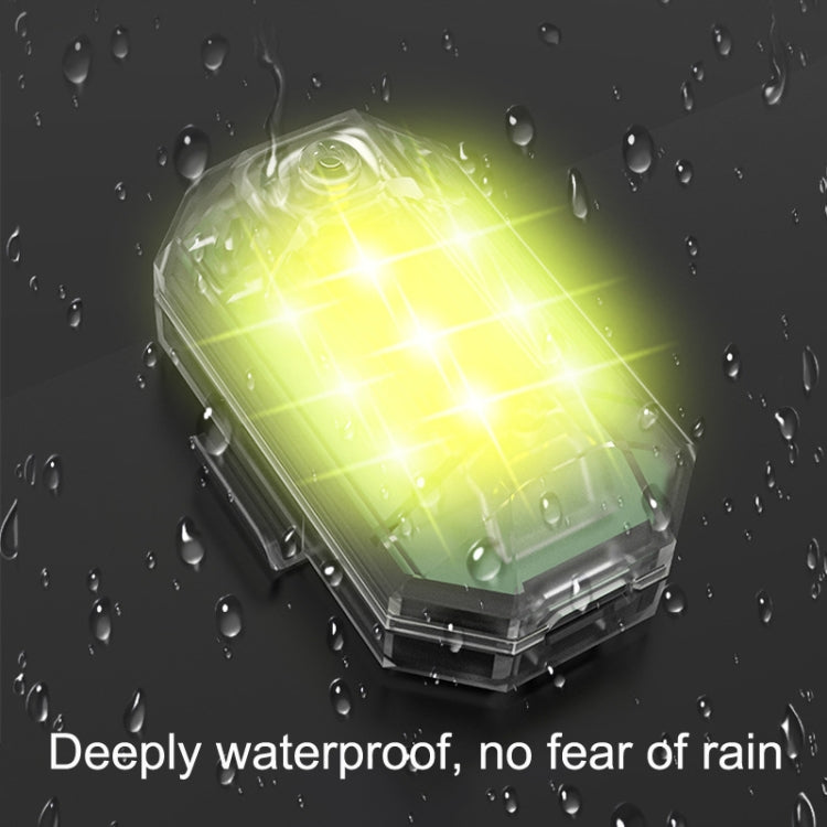 M3 Vibration Sensing Motorcycle Bicycle Aircraft Explosion Lights Cruise Flashing Anti-rear-end Collision Light(7 Color) - Decorative Lights by buy2fix | Online Shopping UK | buy2fix
