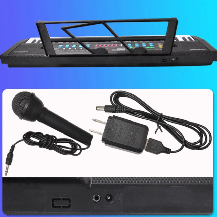 Large 61 Key Childrens Keyboard Musical Instrument Toy, Specification:CN Plug by buy2fix