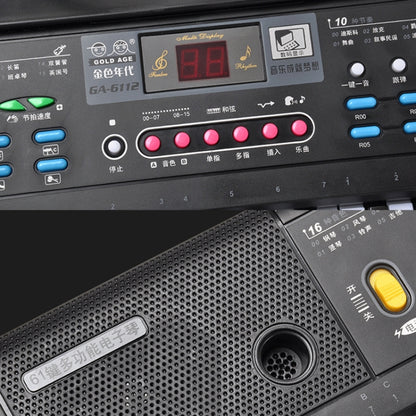 Large 61 Key Childrens Keyboard Musical Instrument Toy, Specification:CN Plug by buy2fix