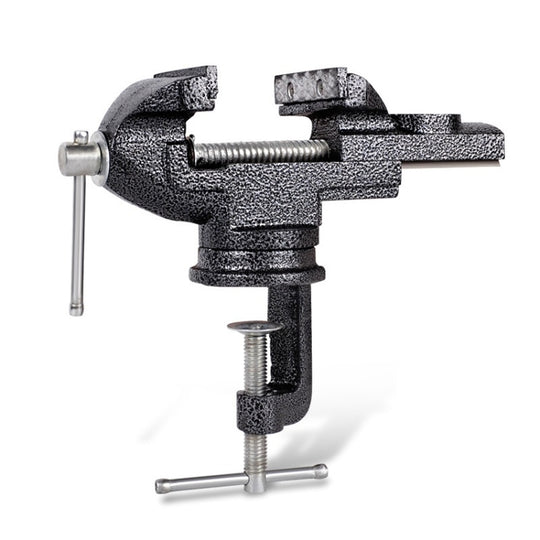 360-Degree Rotating Small Vise Table Flat Universal Table Clamp, Random Color Delivery, Size:60mm