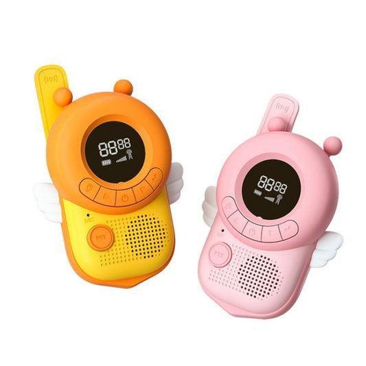 K22 Children Voice Transmission Walkie-Talkie Handheld Wireless Communication Outdoor Parent-Child Interactive Educational Toys, Style: Without Battery(Bee) - Children by buy2fix | Online Shopping UK | buy2fix